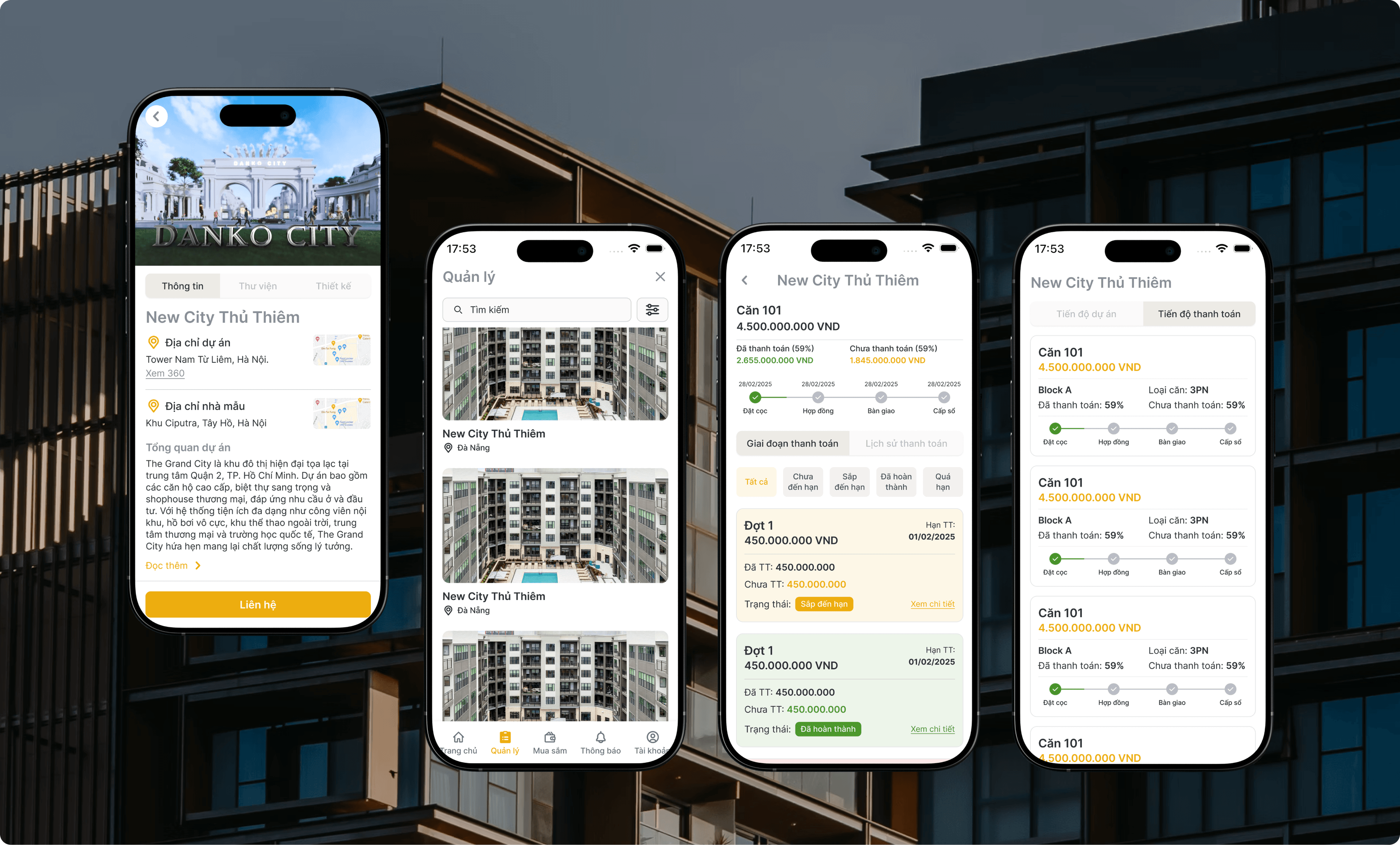 Laptop dashboard view